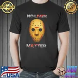 Halloween jason no lives matter mask trending shirt