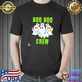 Halloween nurse boo crew trending shirt