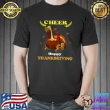 Happy Thanksgiving Turkey Beer Cheer T-Shirt