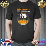 Having Pumpkin Pie Insted Of Birthday Cake Since 1946 Thanksgiving Birthday Since November Pumpkin Pie T-Shirt