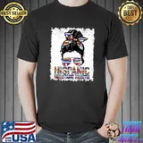 Hispanic Heritage Month Republic Flag Messy Bun With Sunglass Hispanic Girl T-Shirt