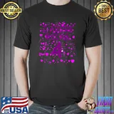 I Adore Being 4 Years Old 4th Birthday Hearts T-Shirt