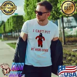 I can't put my arms down a christmas story shirt
