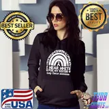 I Wear White For My Sister Lung Cancer Awareness Rainbow Leopard T-Shirt Hoodie