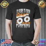 I'm Ready To Crush Pumpkins Toddler Halloween Monster Truck T-Shirt