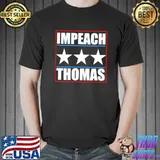 Impeach clarence thomas ginnI shirt