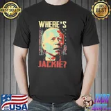 Jackie are you here Joe Biden president let's go brandon shirt