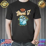 L.L. Ghoul J Halloween Rapper Ghost With Sunglass T-Shirt