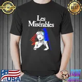 Les miserables aesthetic design shirt