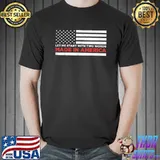 Let Me Start With Two Words Made In America Biden Quote Anti Biden Usa Flag T-Shirt