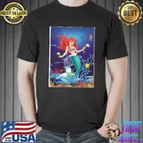 Little mermaid the little mermaid ariel wall art decor shirt