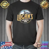 Logan's motorcycle repair logo since 1974 shirt