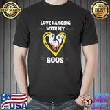 Love Hanging With My Boos Ghosts Halloween Costume T-Shirt
