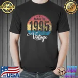 Made In 1995 Birthday Vintage Birth Year 1995 Birthday T-Shirt