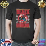 Marvel black widow ugly christmas shirt