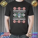 Marvel captain America shield ugly christmas shirt