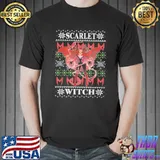 Marvel x men scarlet witch ugly christmas shirt