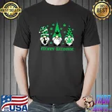 Merry Weedmas Gnomes Stoner Christmas Cannabis Marijuana T-Shirt