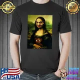 Mona lisa mr. bean design shirt