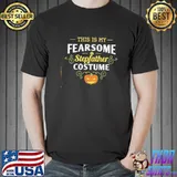 My fear some step fahter pumpkin halloween stepdad retro art shirt