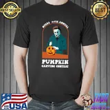 Myers 44th Annual Pumpkin Carving Contest Horror Movie Halloween T-Shirt
