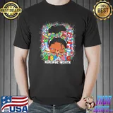 National hispanic heritage month latina melanin messy bun shirt
