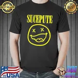 Nirva sucepute smile face design shirt