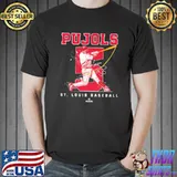 Number and portrait albert pujols st louis mlbpa albert pujols shirt