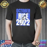 October rise mets 2022 shirt