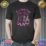 October We Wear Pink Breast Cancer Awarness Kids Tie dye T-Shirt