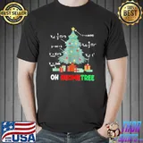 Oh geometree geometry math science funny teacher christmas shirt