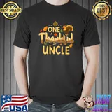 One thankful uncle fall autumn pumpkin thanksgiving T-Shirt