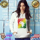 Origin map Africa heart continent Africa s Hoodie