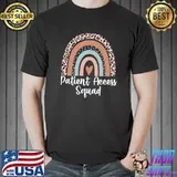 Patient Access Squad Rainbow Leopard Team T-Shirt