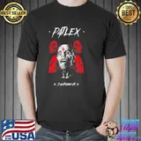 Patlex bavaria skull motif red cool art shirt
