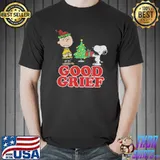 Peanuts good grief Charlie brown holiday shirt