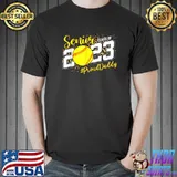 Proud Daddy Of 2023 Senior Graduate Softball Senior 23 Leopard T-Shirt