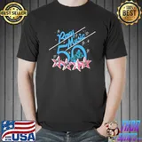 Retro roxy music rock band art tour logo shirt