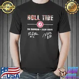 Roll tide tua tagovailoa jalen hurts Alabama signature tua tagovailoa shirt
