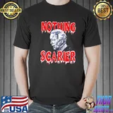Scary Joe Biden halloween retro art shirt