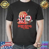 Scary movies and chill horror movies scary halloween funny halloween shirt