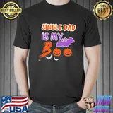 Single dad is my boo halloween single dad retro art shirt