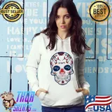 Skull art new england Patriots Football trending s Hoodie