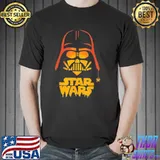 Star wars darth Vader halloween Jack o lantern Star wars halloween retro art shirt