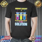 Steminist Equality Is The Solution Stem Scientist Teacher T-Shirt