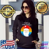 This Is Hoo Sheet Santa Clause Vintage Vhristmas Costume T-Shirt Hoodie