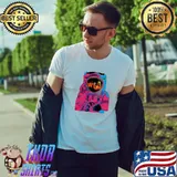Trippy rainbow astronaut trending shirt