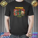 Video Game Halloween Select Player Zombie Witch Famous Characters Halloween T-Shirt