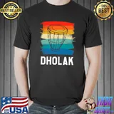 Vintage Dholak Player Instrument T-Shirt