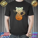 Vintage Halloween Cat Lover It's Just A Bunch Of Hocus Pocus T-Shirt
